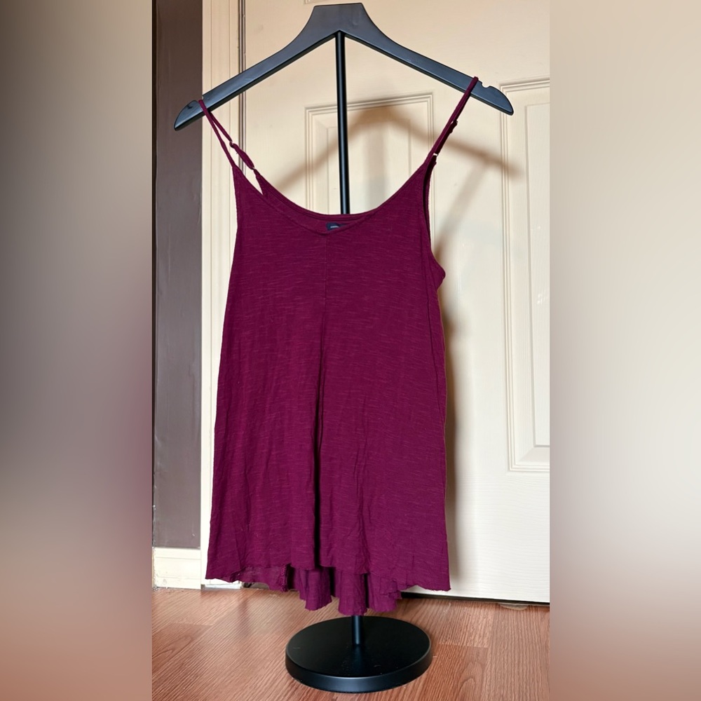 American Eagle Outfitters Maroon Camisole